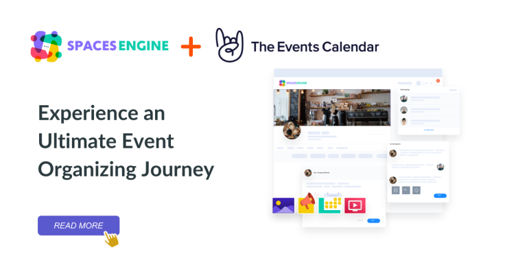 The Events Calendar With Spaces